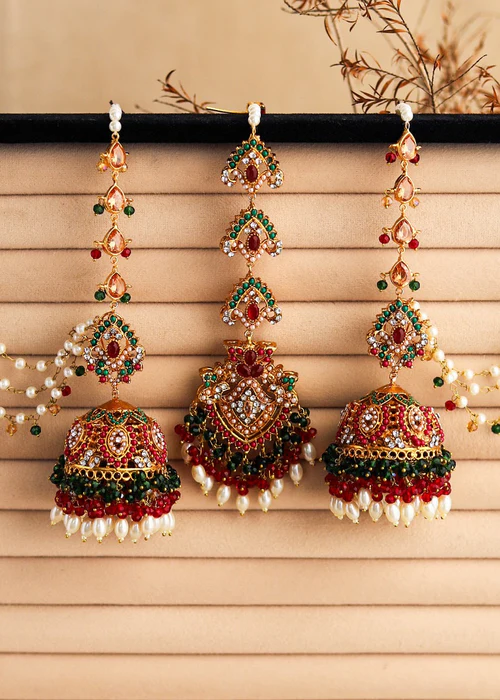 Gold Bridal Jewelry Set